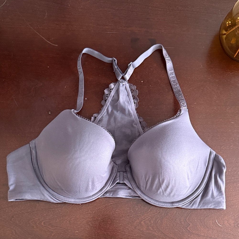 Victoria's Secret Purple Lace Racerback Bra